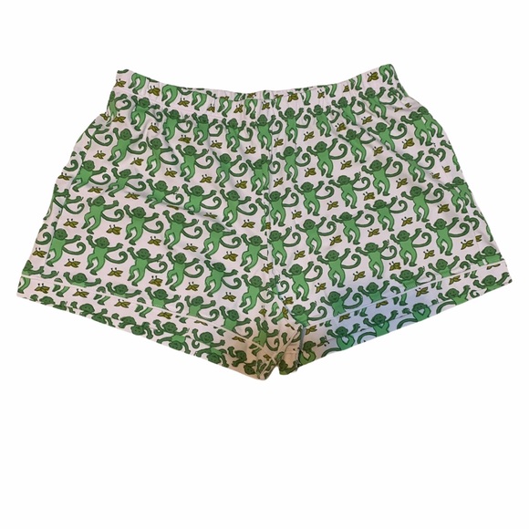 Roller Rabbit Green Monkey  Pajama Set Medium - Picture 6 of 8